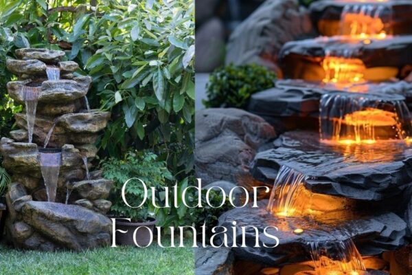 outdoor fountains