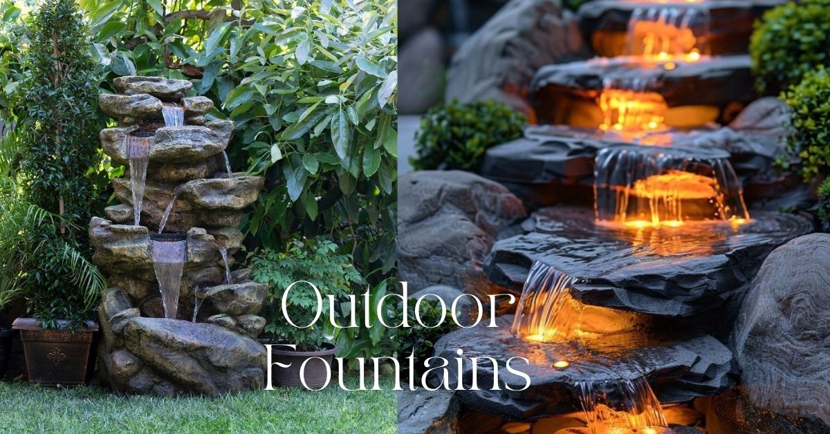 outdoor fountains