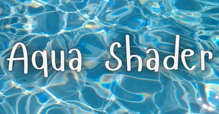 aqua shader